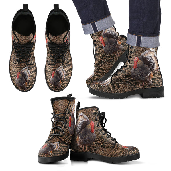 Turkey Lovers Men's Leather Boots