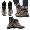 Native Rug Design Men's Leather Boots
