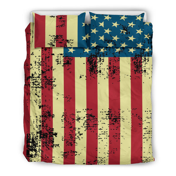 NP American Flag Bedding Set
