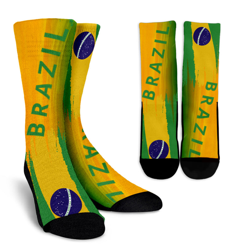 Brazil World Cup Socks