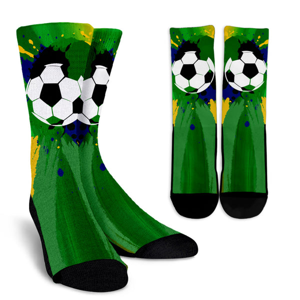 Brazil World Cup Socks