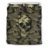 Camo Skull Bedding Set Camouflage with Skulls