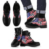American Flag Men's Leather Boots