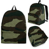 Black and Green Camouflage Bookbag