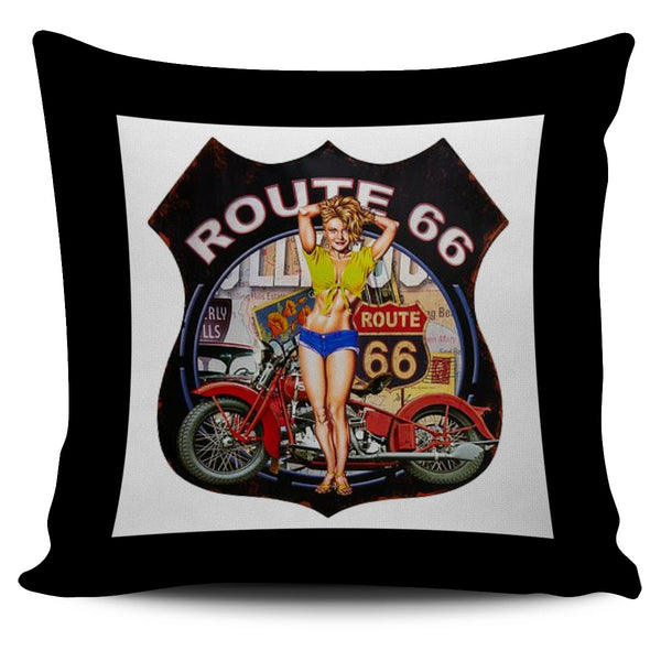 Route 66 Pillow Cover