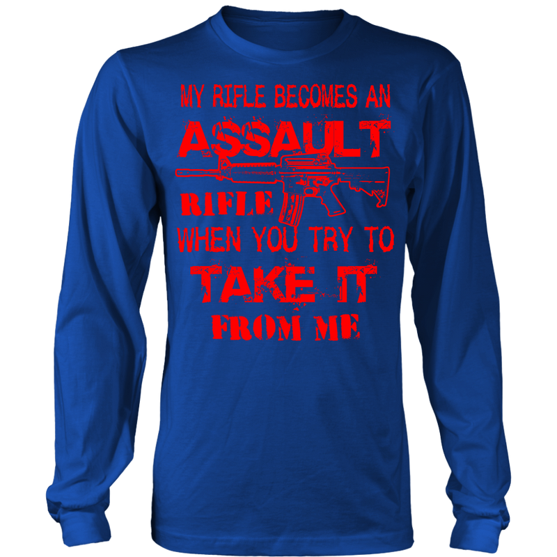 Assault Rifle Long Sleeve Shirt