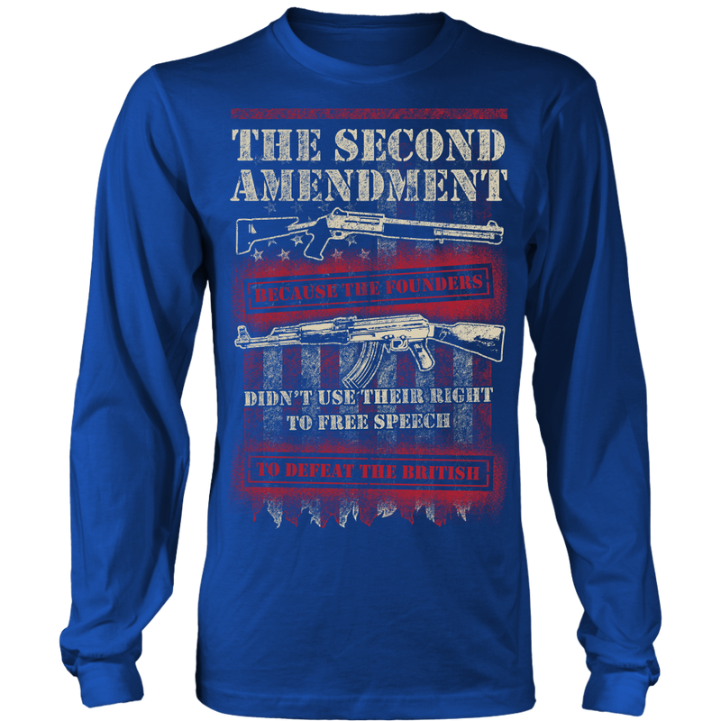 The Second Amendment Long Sleeve Shirt