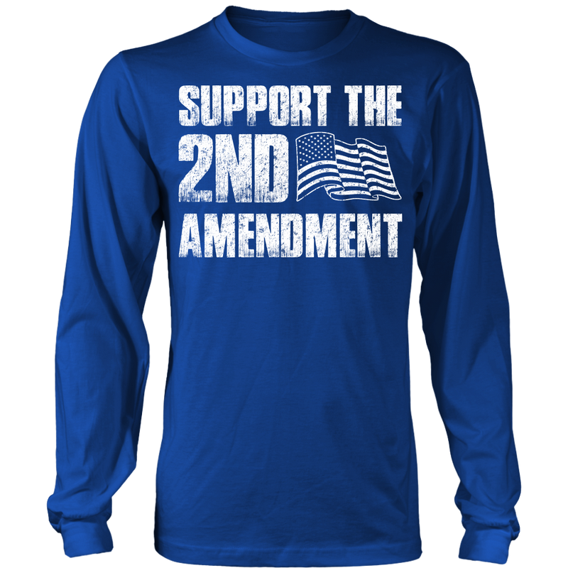 Support the 2nd Amendment Long Sleeve Shirt