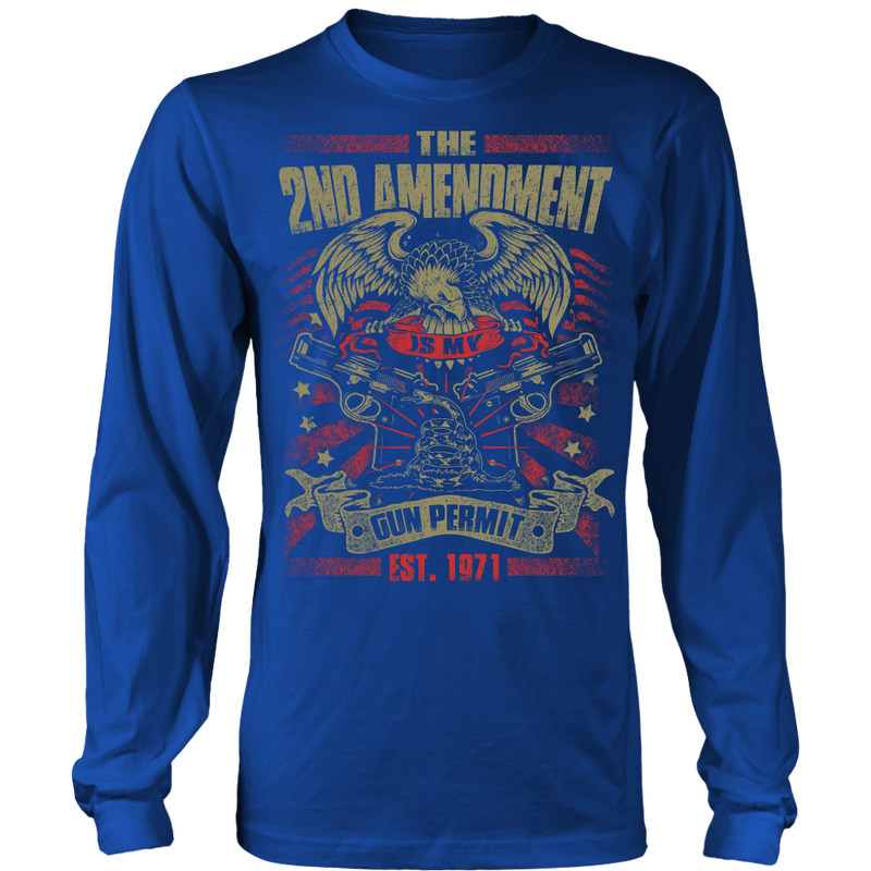 2nd Amendment Long Sleeve Shirt