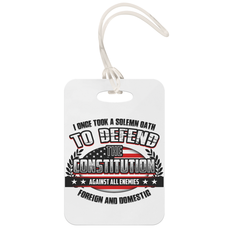 Veteran Luggage Tag #3