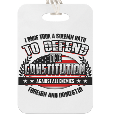 Veteran Luggage Tag #3