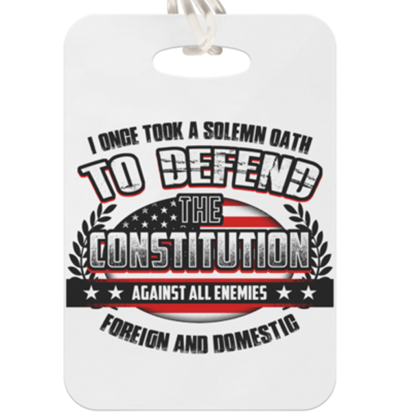 Veteran Luggage Tag #3