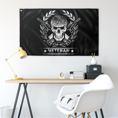 Veteran Skull Flag #4