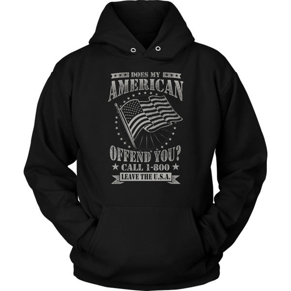 American Flag Unisex Hoodie