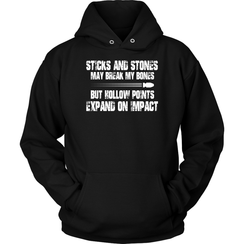 Sticks And Stones Unisex Hoodie