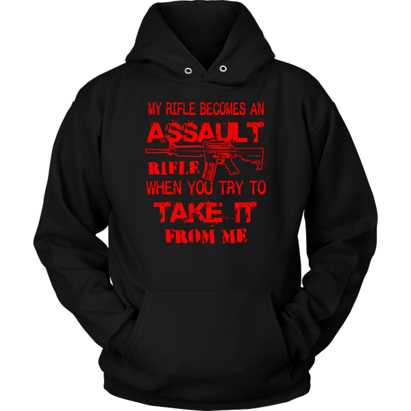 Assault Rifle Unisex Hoodie