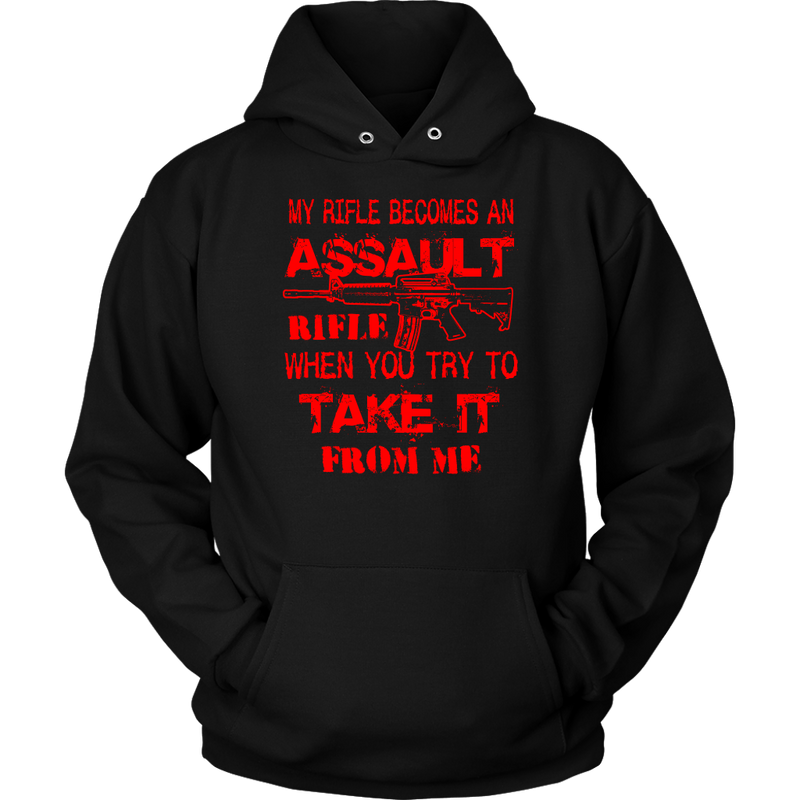 Assault Rifle Unisex Hoodie