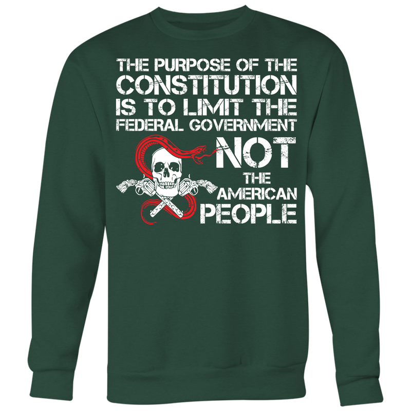 American People Crewneck Sweatshirt Big Print