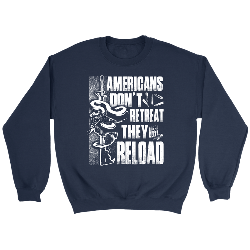 American People Don't Retreat Crewneck Sweatshirt