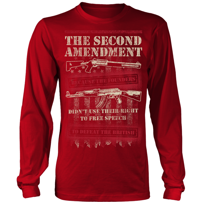 The Second Amendment Long Sleeve Shirt
