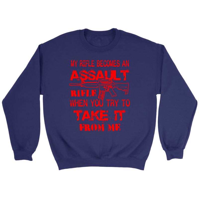 Assault Rifle Crewneck Sweatshirt