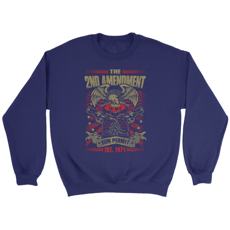 The 2nd Amendment Crewneck Sweatshirt