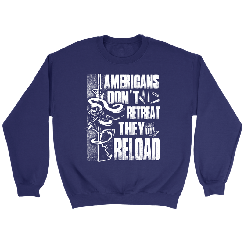 American People Don't Retreat Crewneck Sweatshirt