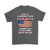 American Flag Shirt - Charcoal
