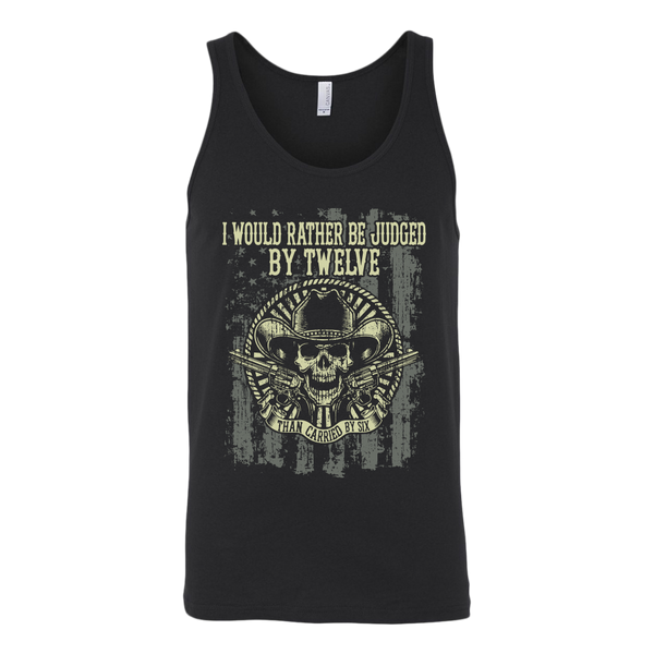 Judge By 12 Canvas Unisex Tank