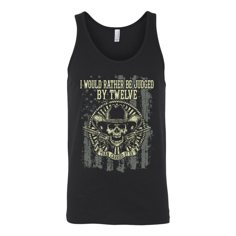 Judge By 12 Canvas Unisex Tank