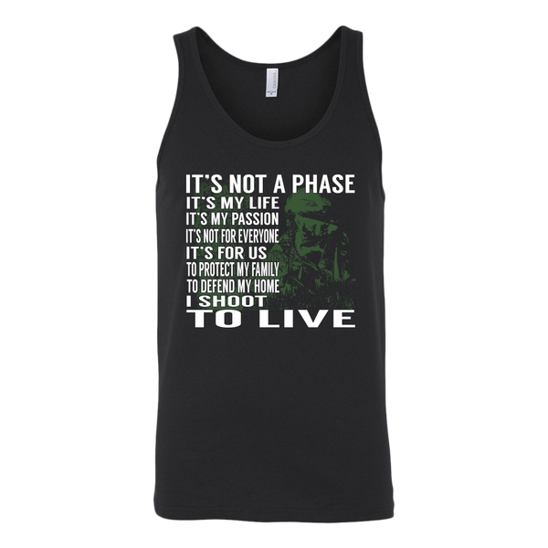 Shoot Canvas Unisex Tank