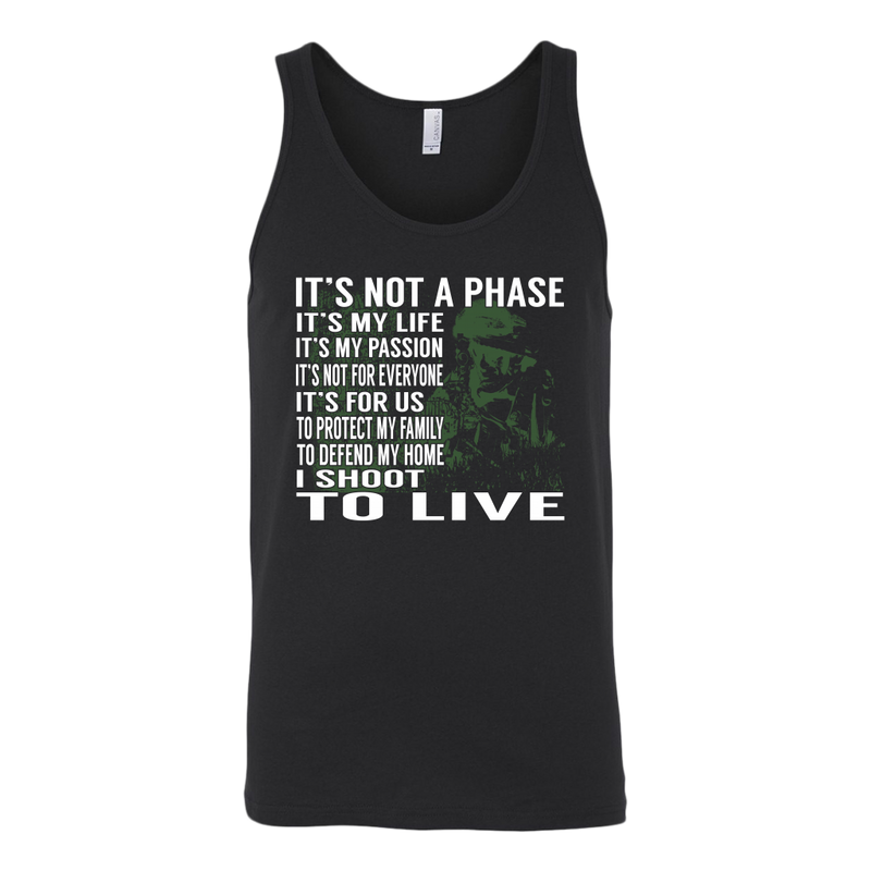 Shoot Canvas Unisex Tank