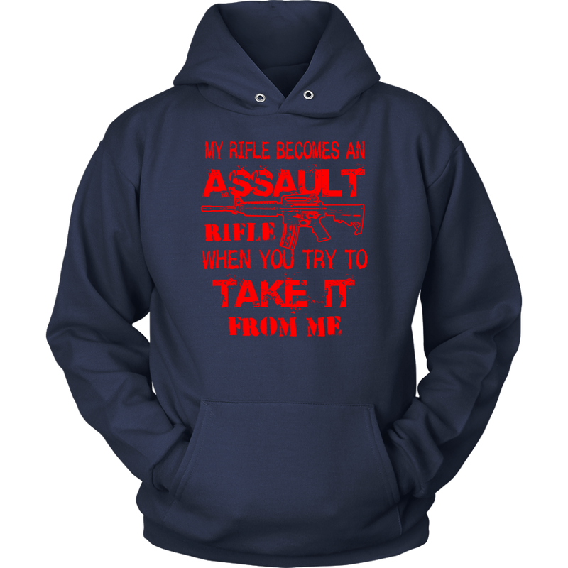 Assault Rifle Unisex Hoodie