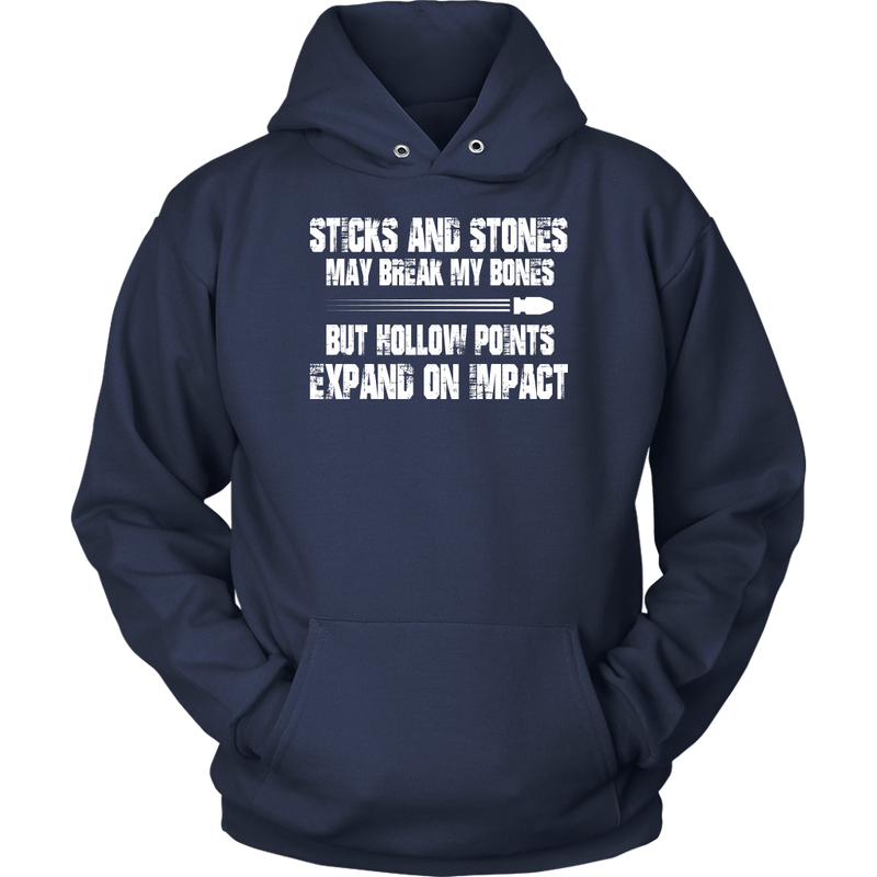 Sticks And Stones Unisex Hoodie