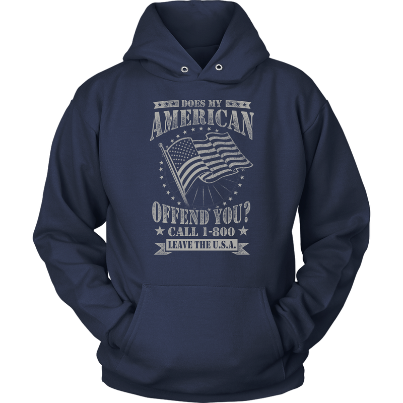 American Flag Unisex Hoodie