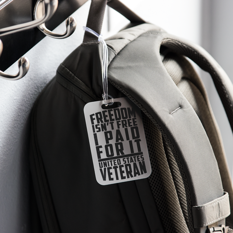 Veteran Luggage Tag #5
