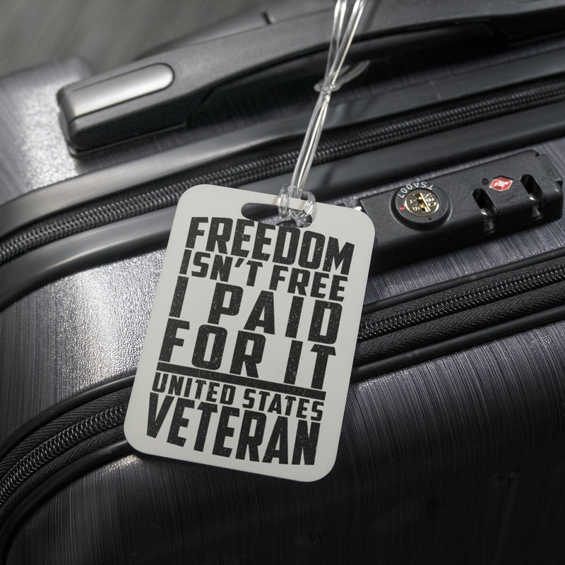 Veteran Luggage Tag #3