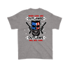 Outlaw Shirt v.2 (Back) - Sport Grey