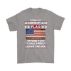 American Flag Shirt - Sport Grey