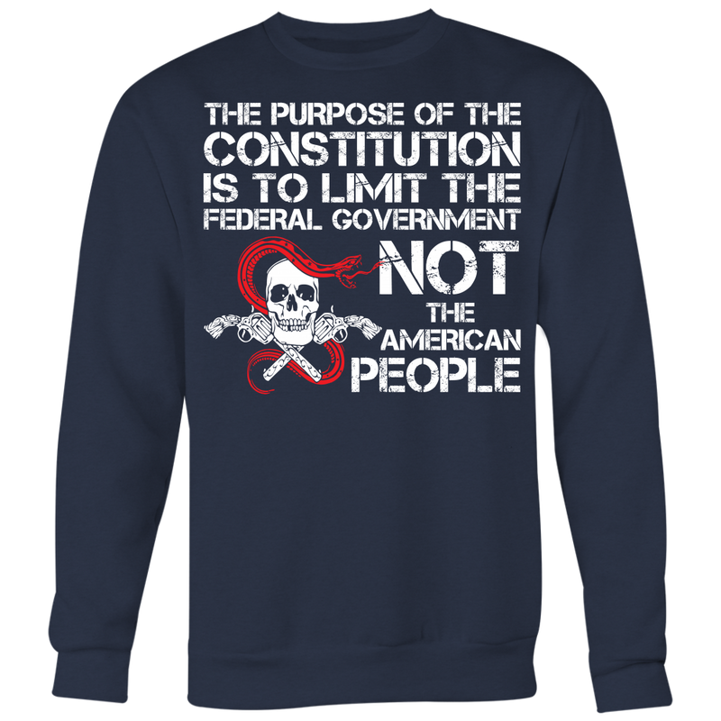 American People Crewneck Sweatshirt Big Print