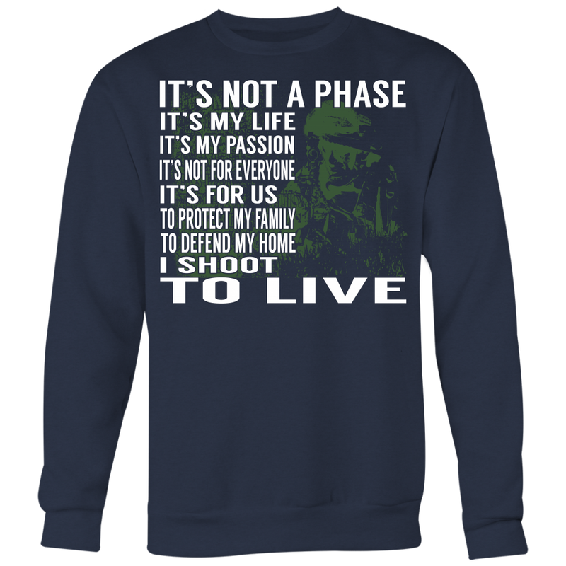 Shoot Crewneck Sweatshirt Big Print