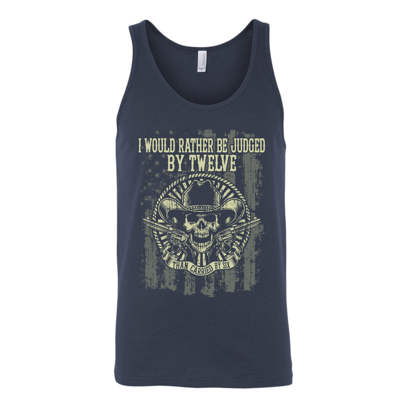Judge By 12 Canvas Unisex Tank