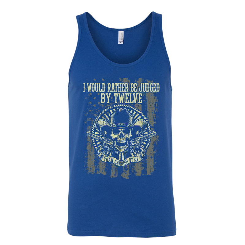 Judge By 12 Canvas Unisex Tank