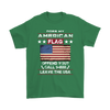 American Flag Shirt - Irish Green