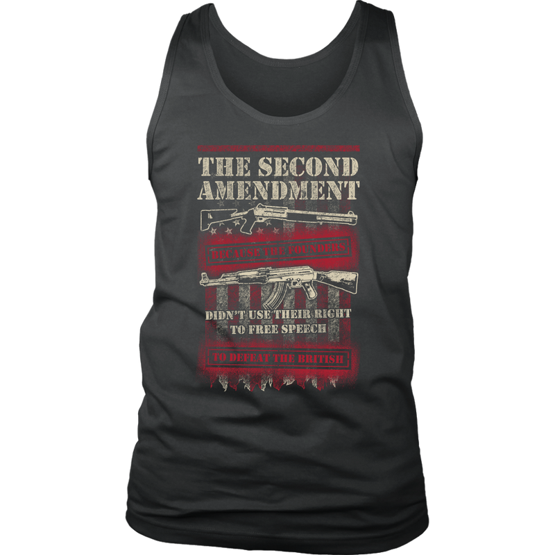 Second Amendment District Mens Tank