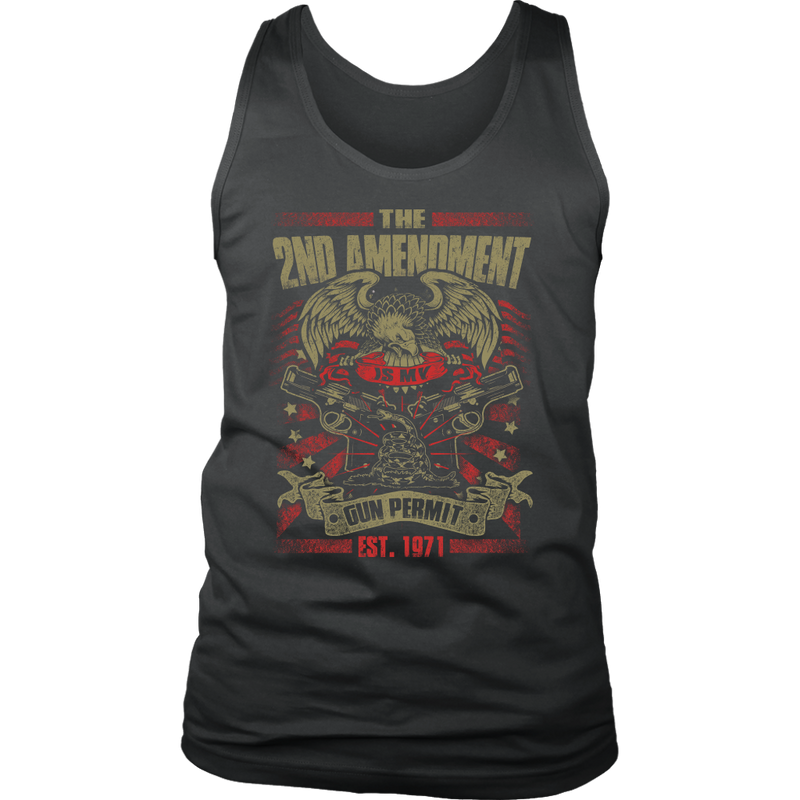 The 2nd Amendment District Men's Tank