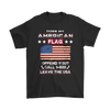 American Flag Shirt - Black