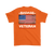 Badass Veteran Shirt (Back) - Orange