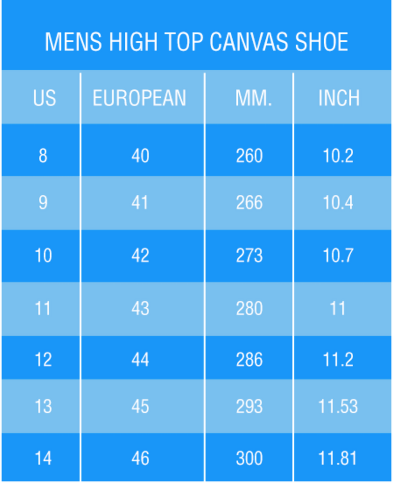 Origami Camo Mens High Top Shoes