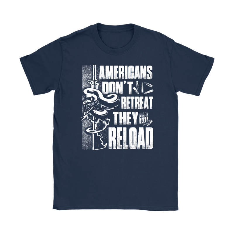 American People Don't Retreat Womens T-Shirt